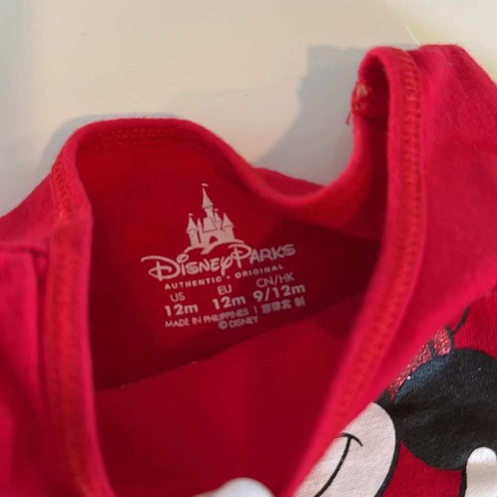Disney Minnie Mouse Red Diaper Cover Set